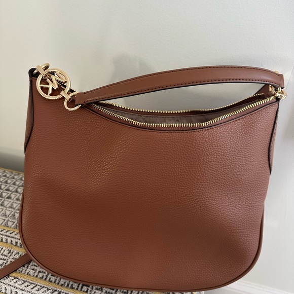 Michael Kors Brown Leather Hobo Shoulder Bag - Picture 5 of 7